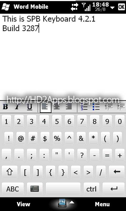 hd2 apps htc hd2 apps spb keyboard v 4 2 1 build 3287