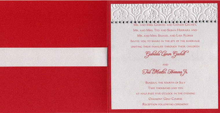 Custom wedding Invitations