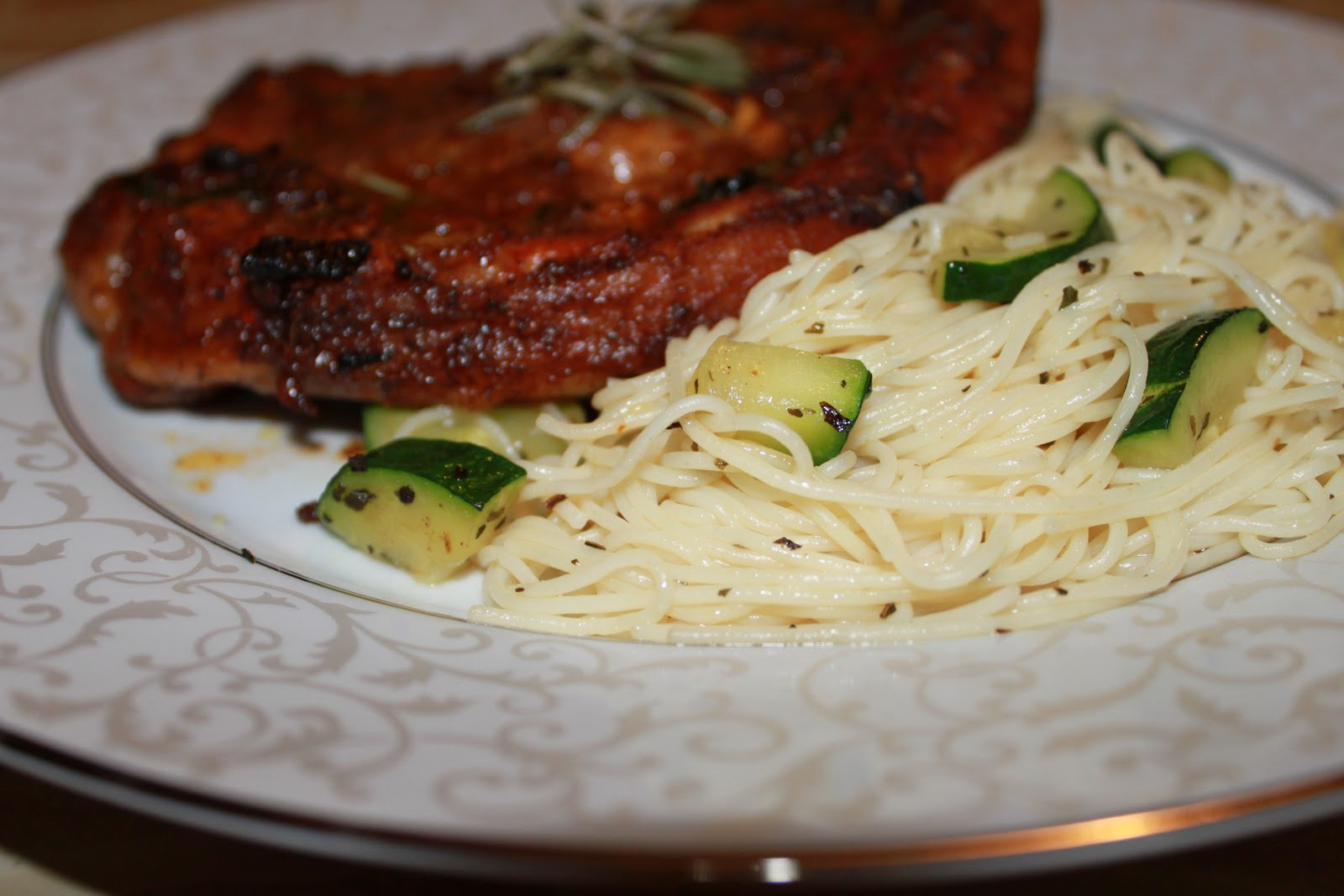 Spicy Grilled Lamb Steak