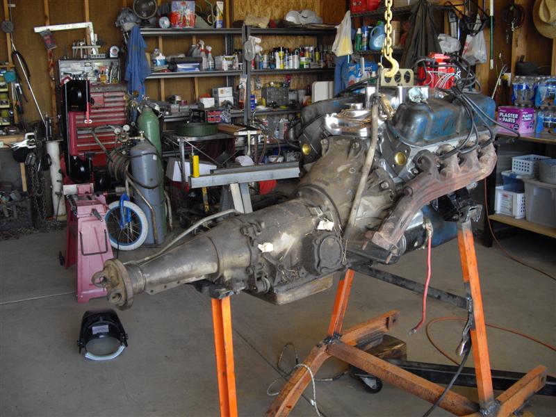 My 1929 sedan build Building the engine test stand