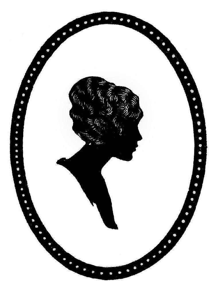 Antique Frame Silhouette
