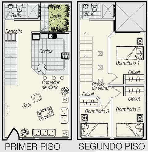 Planos Proyecto Dirección y Construcción de Obras: Duplex