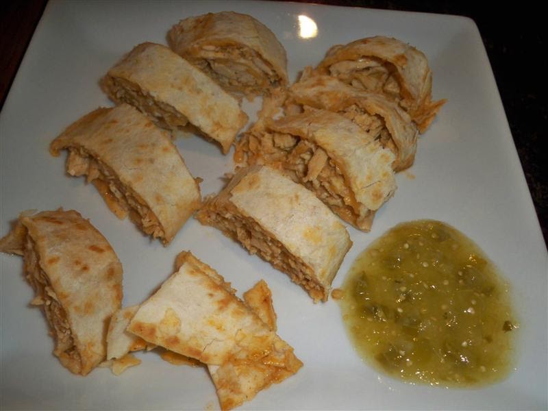 Kelly's Healthified Kitchen Quesadilla Roll Ups