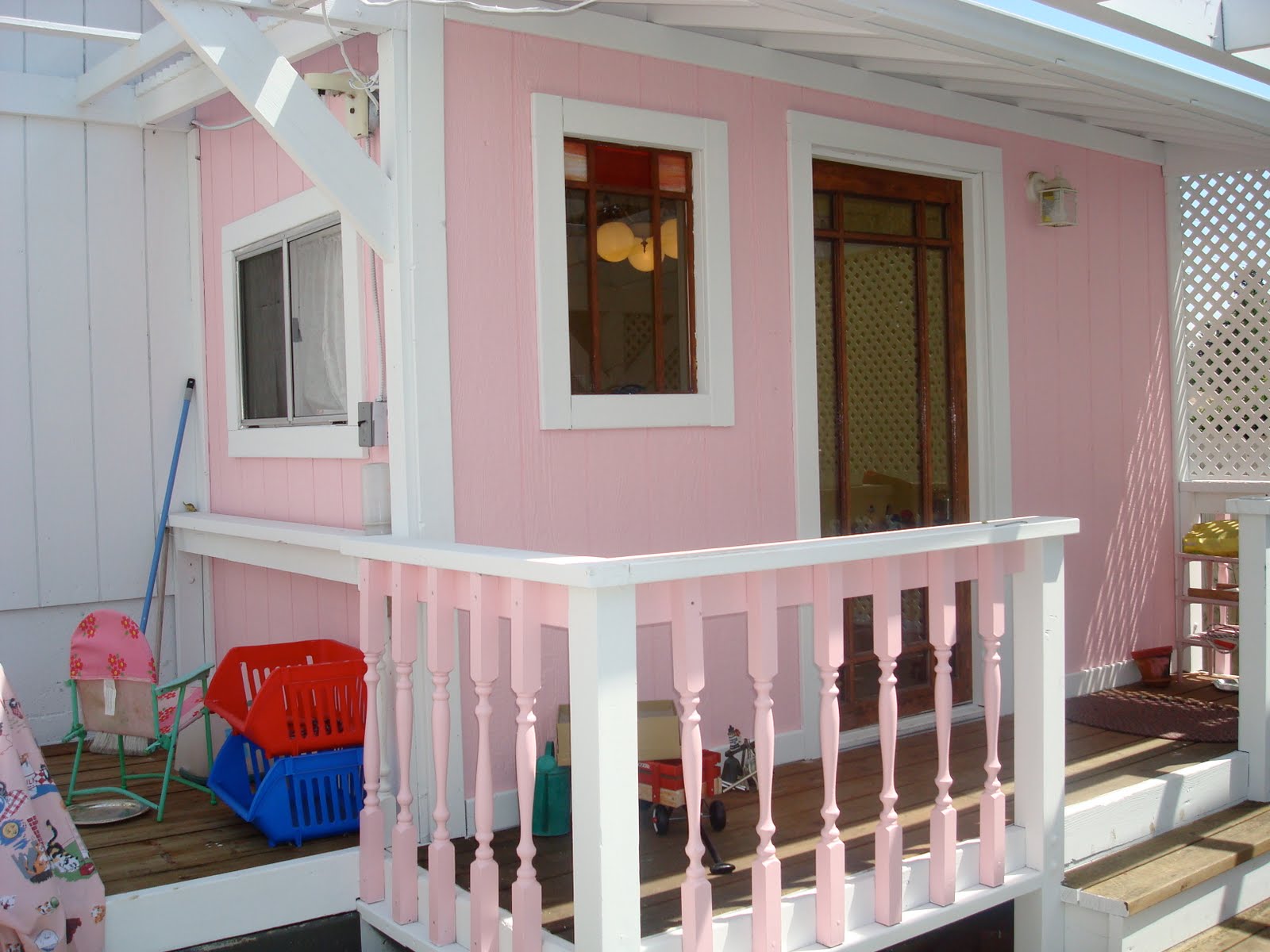 Life in a Pink House Life in a Little Pink Playhouse