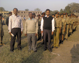 Flagging off of NCC cadets to attend camp at NCC office in Rajendra Nagar, Patna.