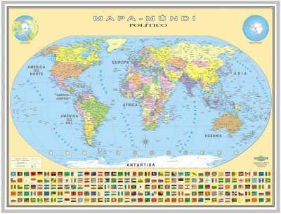 mapa mundi politico. mapa mundial politico.