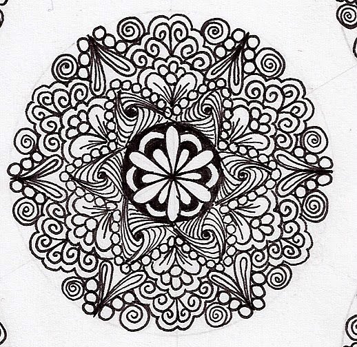 How to Draw A Mandala with One Simple Shape - JSPCREATE