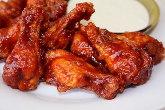 Image result for honey barbecue chicken wings