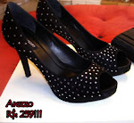 mimo de hoje! peep toe com tachas