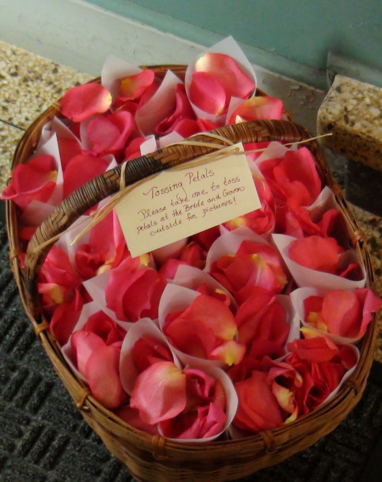 Petal Toss Cones