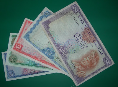 old Malaysia banknotes