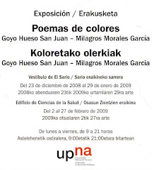Exposición Poemas de Colores