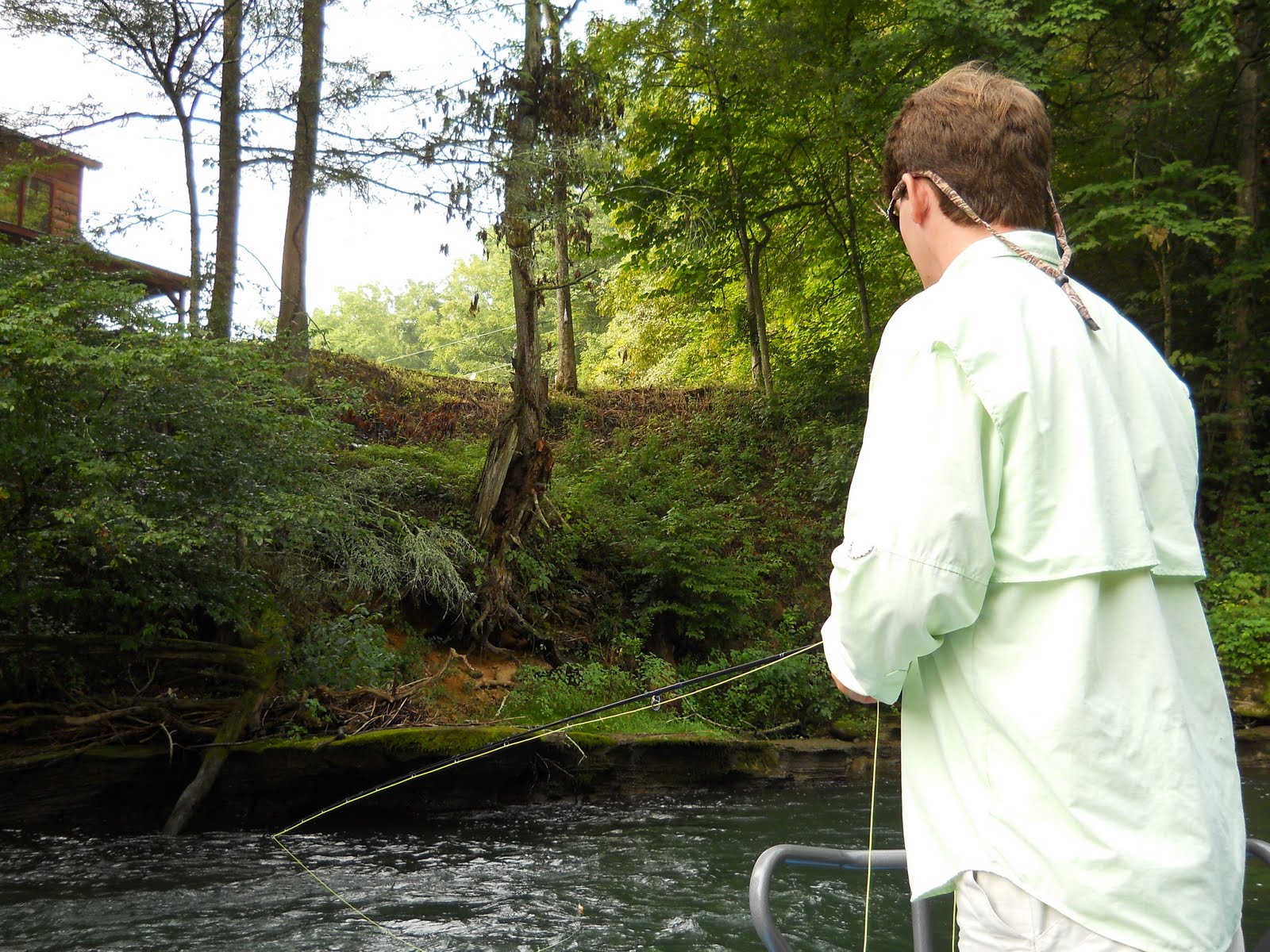 Brown Trout Fly Fishing Watauga River Float Fishing