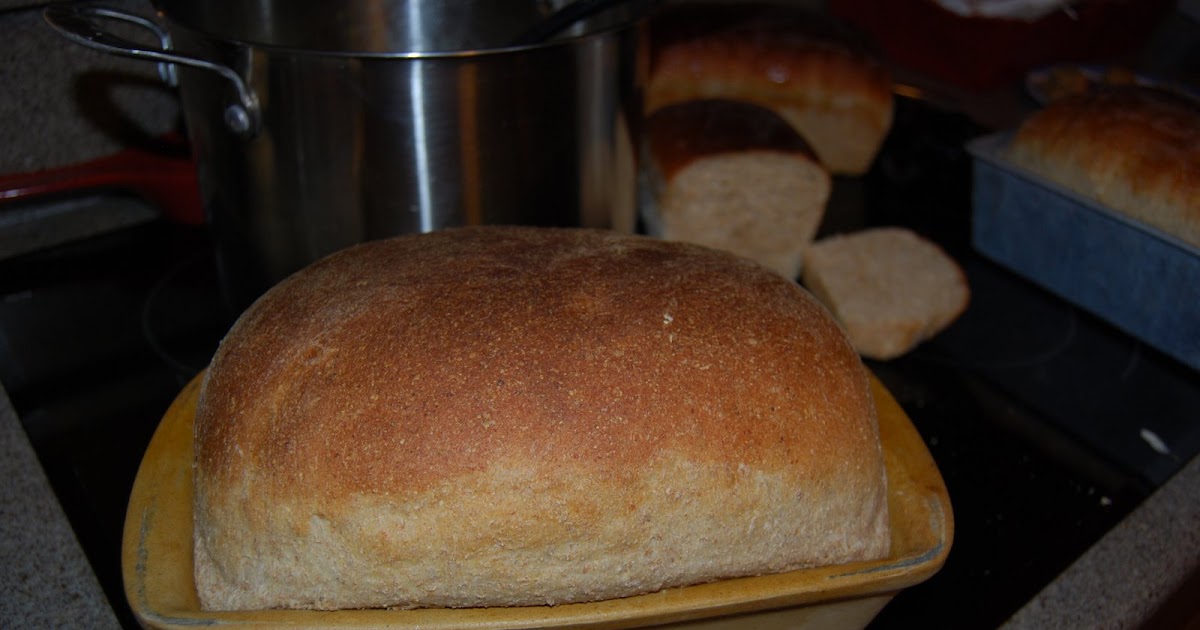 Gather Round Our Table Half White/Half Wheat Bread Anita's Recipe