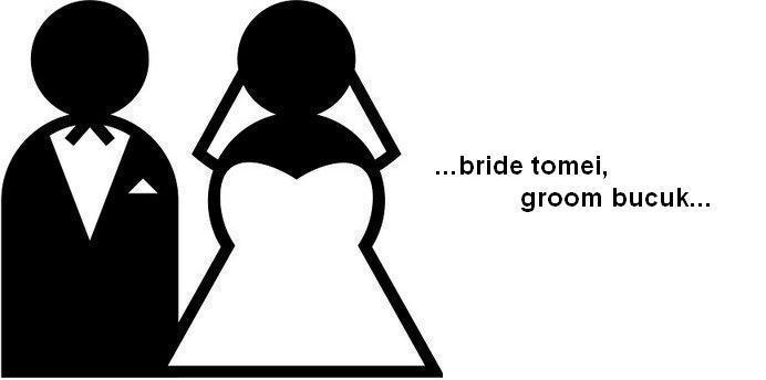 bride tomei, groom bucuk