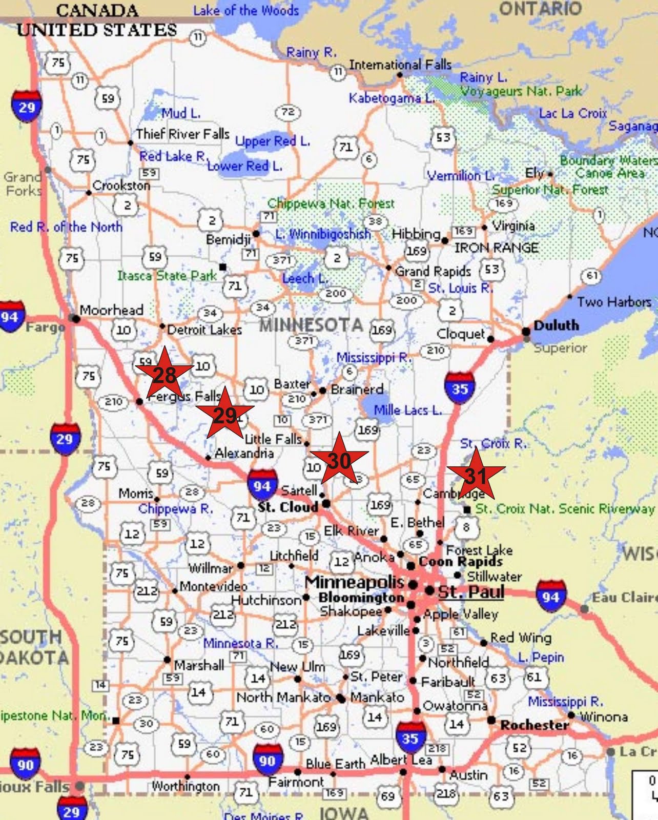 Hannah loves to travel! Milaca, Minnesota to Osceola, Wisconsin