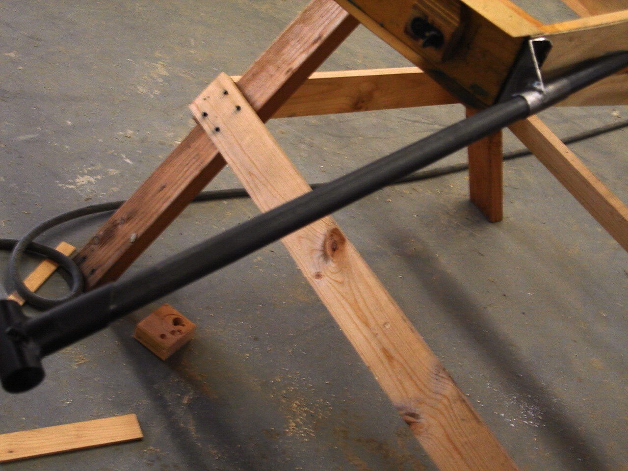 Robin Ultralight Landing gear construction.