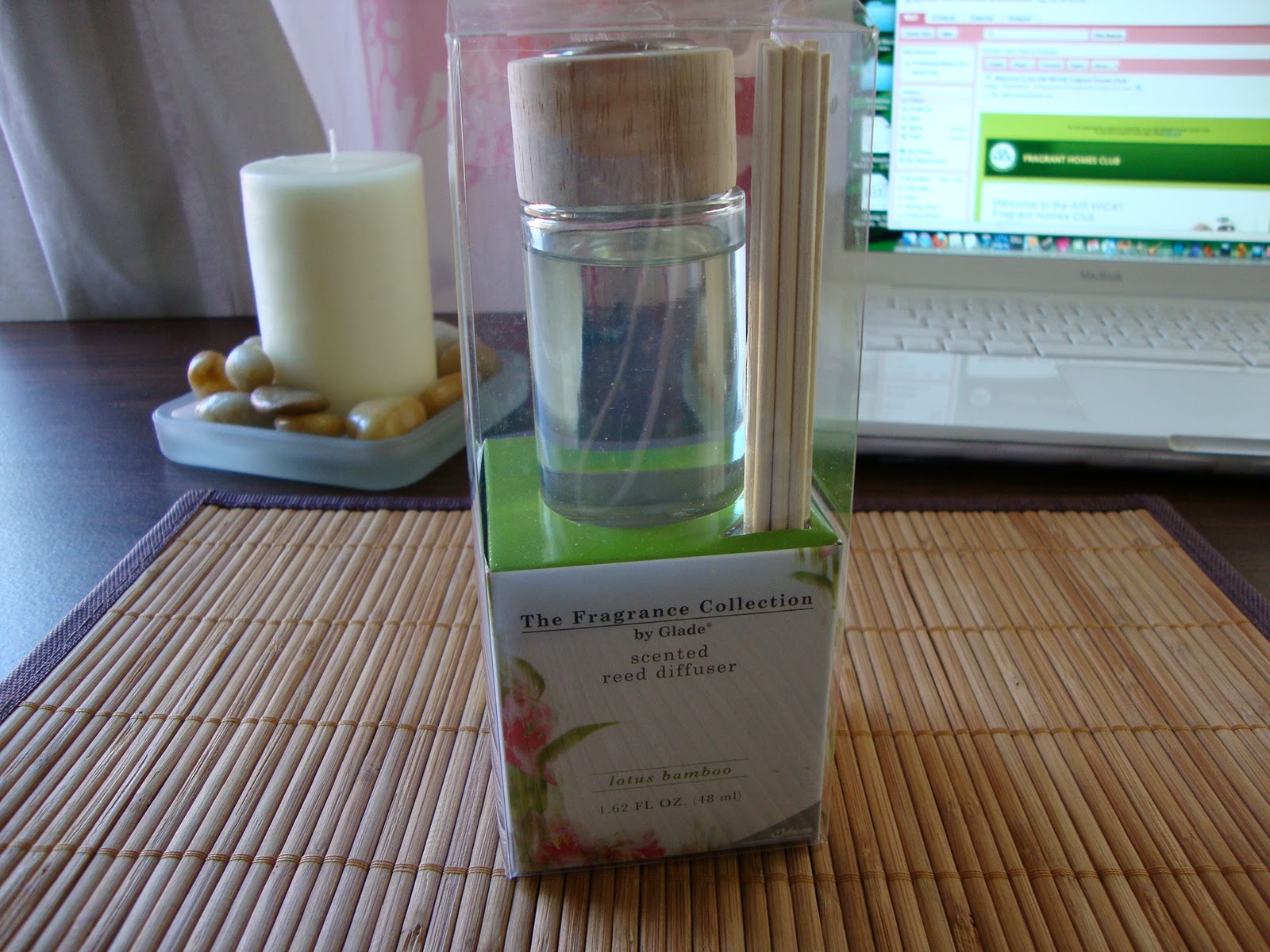 Glade Reed Diffuser in Lotus Bamboo