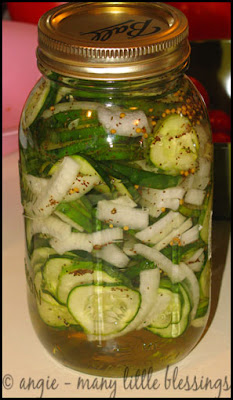 quick and easy bread and butter pickles