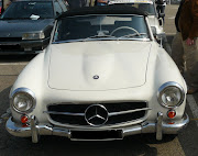  hier noch Bilder eines Mercedes 190 SL. mercedes sl emblem
