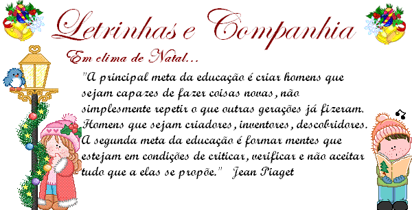 Letrinhas e Companhia...Um cantinho feito com amor!