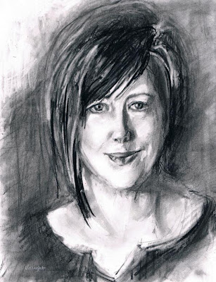 Charcoal Self Portrait