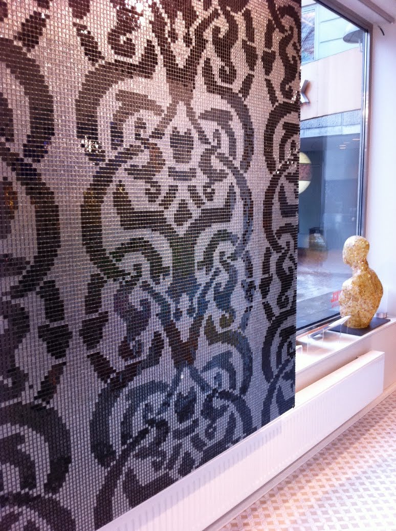 Annettes skimmer: sköna mosaikgolv