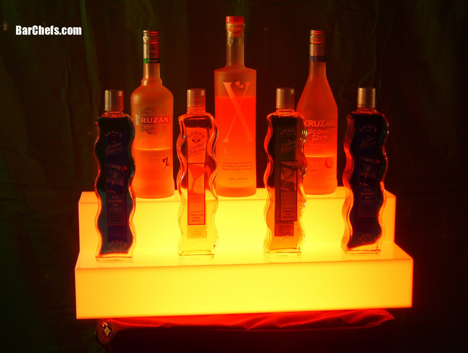 Glowing Bottles
