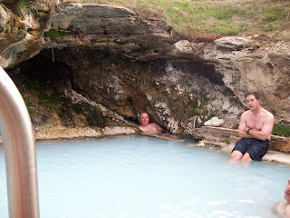 Me soaking in Sulphur Springs