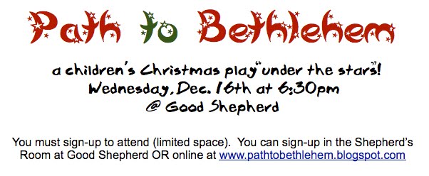 Path to Bethlehem Play!
