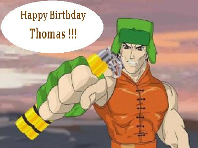 Happy birthday Thomas NinjaKyle