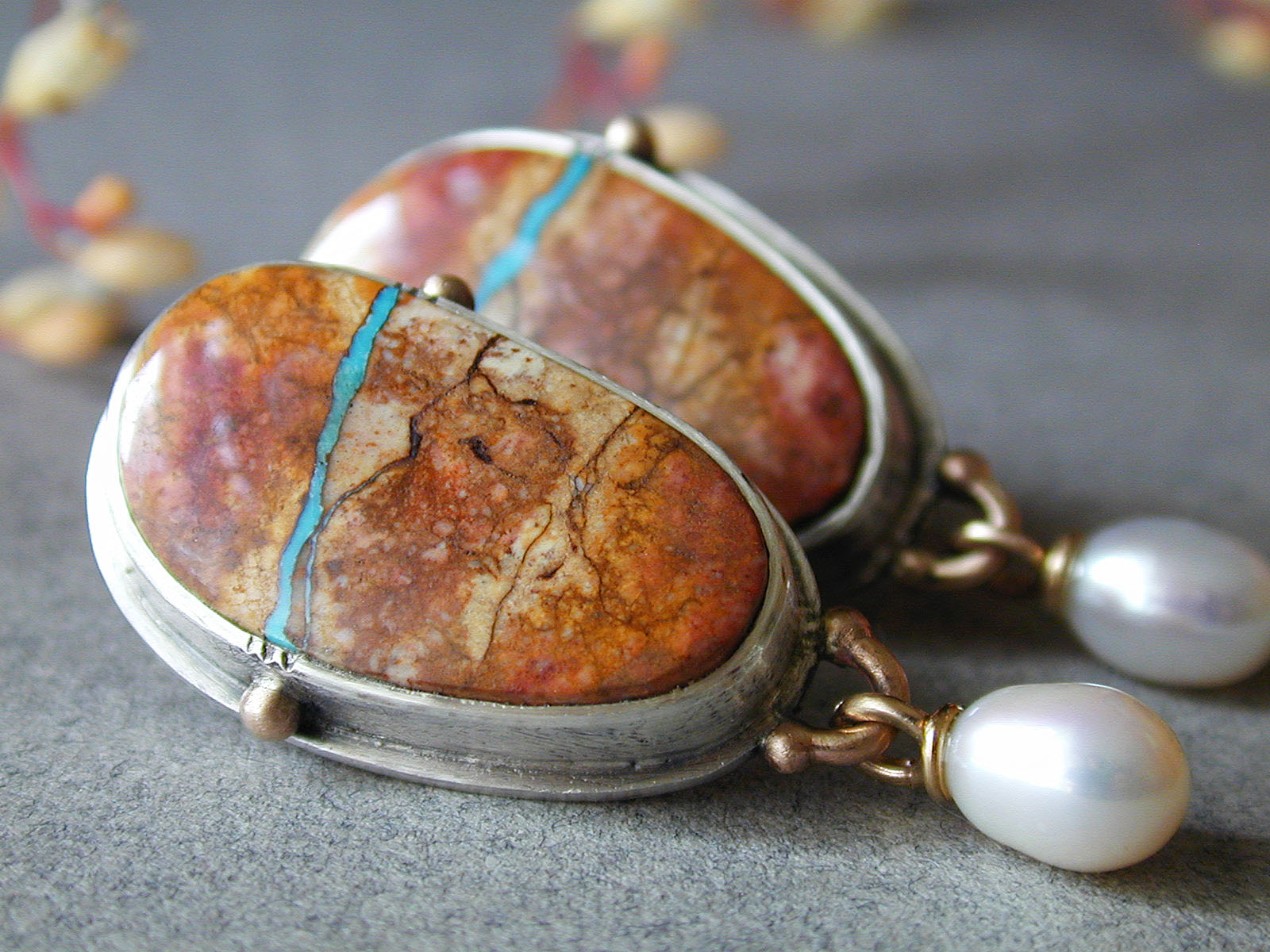 betsy bensen jewelry Nevada Boulder Turquoise!