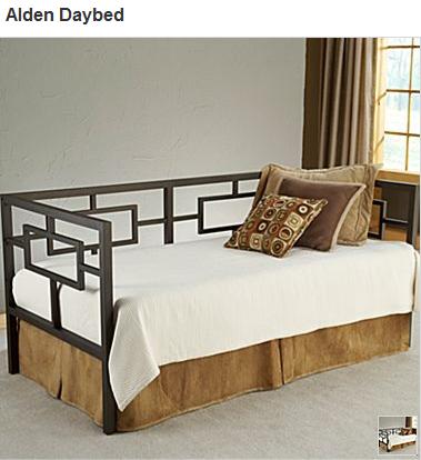Overlapping Squares Daybed