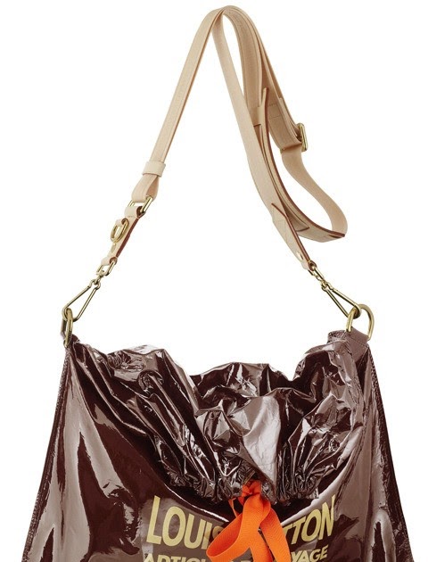 The Terrier and Lobster: Louis Vuitton Trash Bag: The Raindrop Besace  Spring 2010