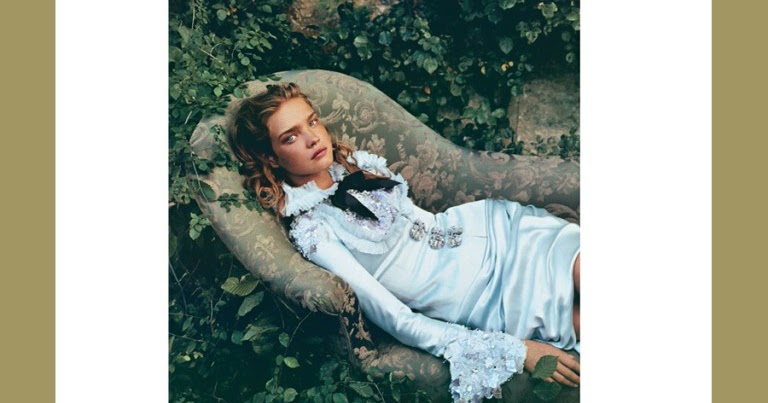 The Terrier and Lobster: "Alice in Wonderland" by Annie Leibovitz for Vogue