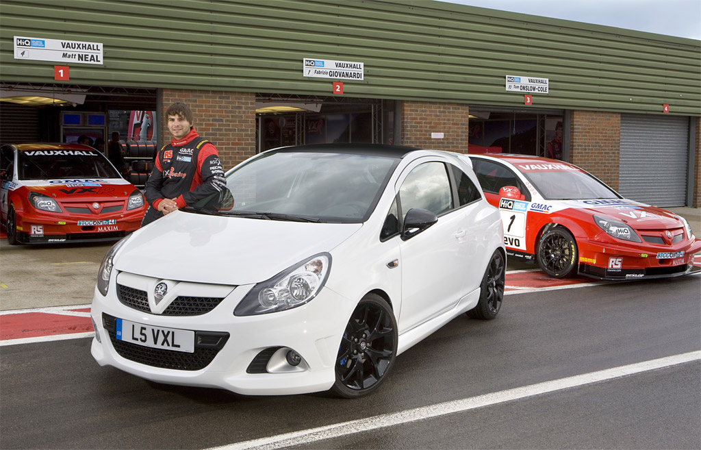 White Corsa Vxr