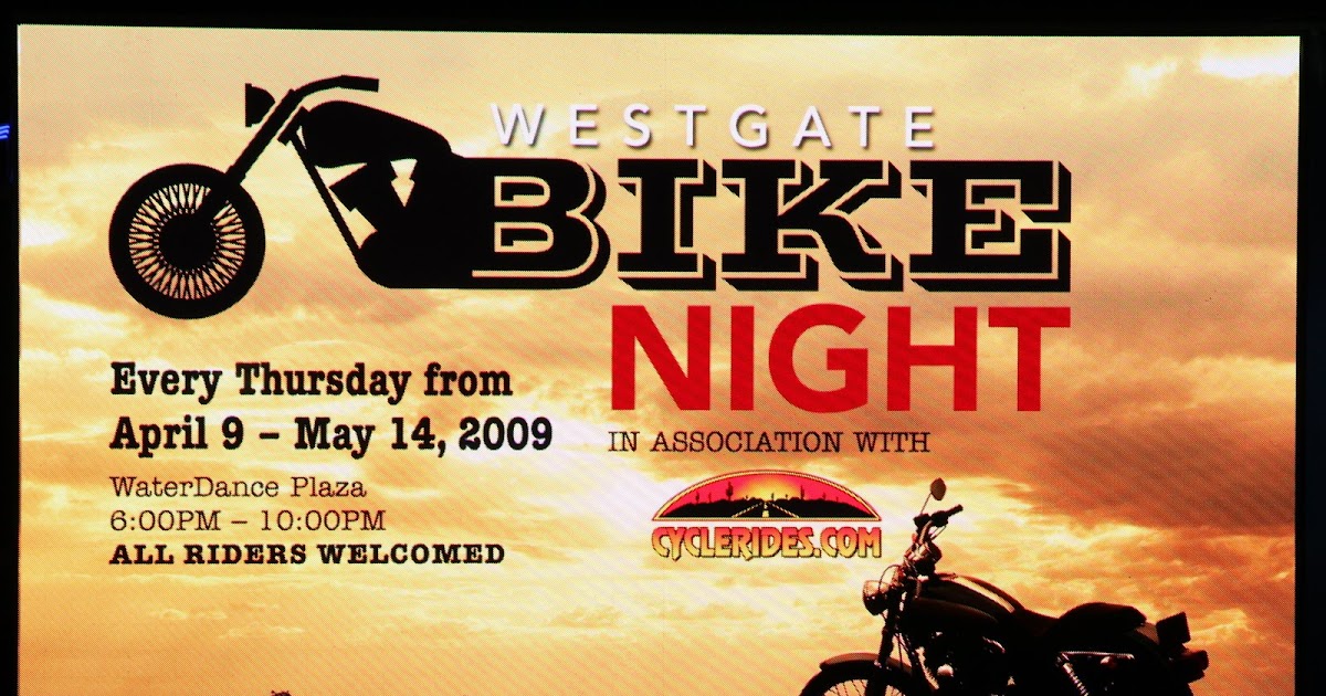 Bike Night at Westgate Joe Cool