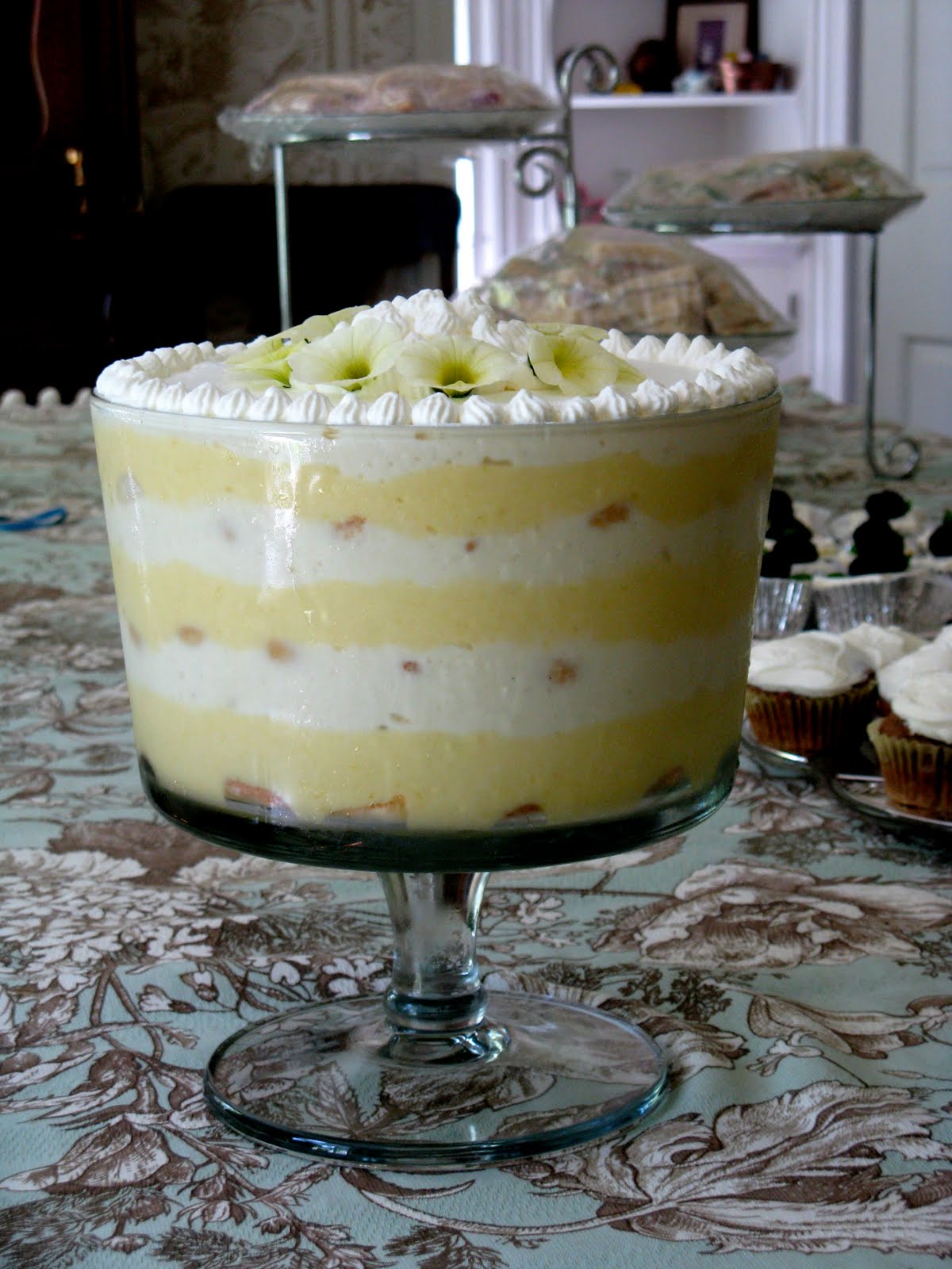 The Cilantropist: An Afternoon Bridal Shower: Lemon Berry White Chocolate Trifle
