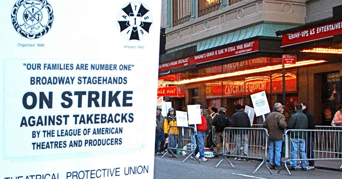 NYC ♥ NYC BROADWAY STAGEHANDS ON STRIKE