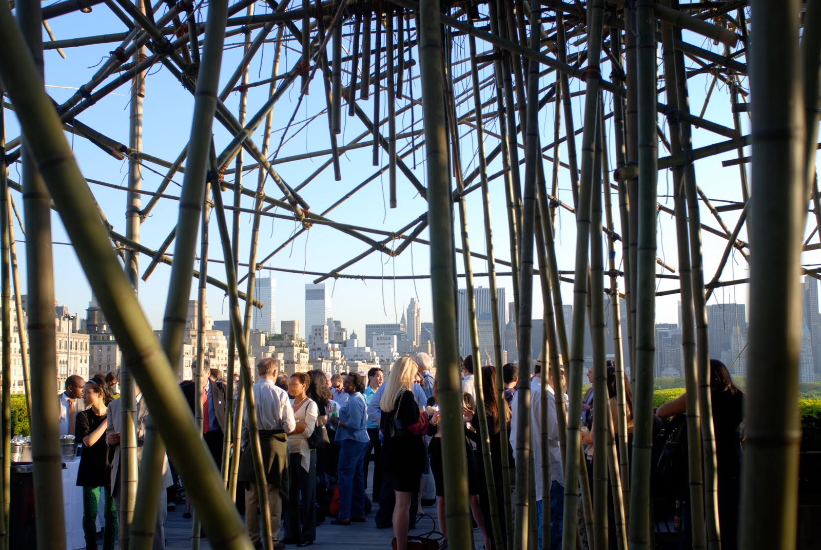 NYC ♥ NYC Doug and Mike Starn's Monumental Bamboo Installation "Big