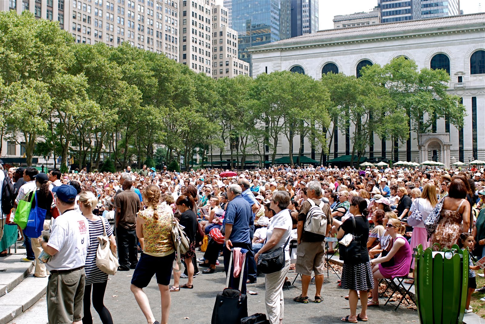 NYC ♥ NYC Broadway in Bryant Park featuring "Billy Elliot The Musical