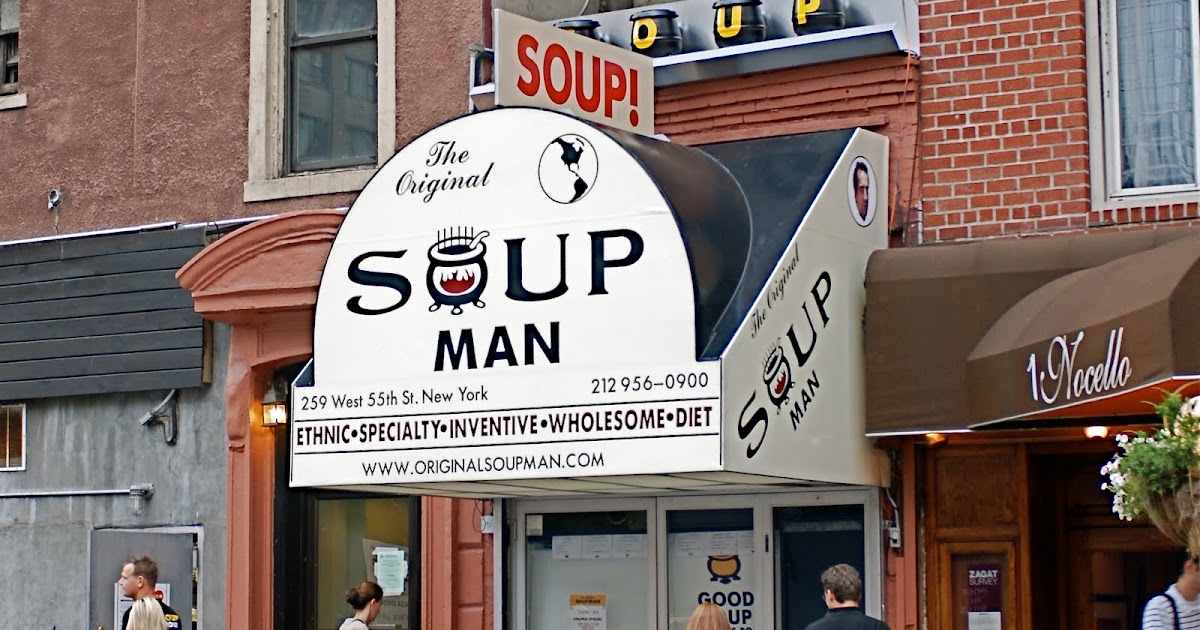 NYC ♥ NYC "Seinfeld" Soup Man ("Soup Nazi") Reopens Famed Soup Store