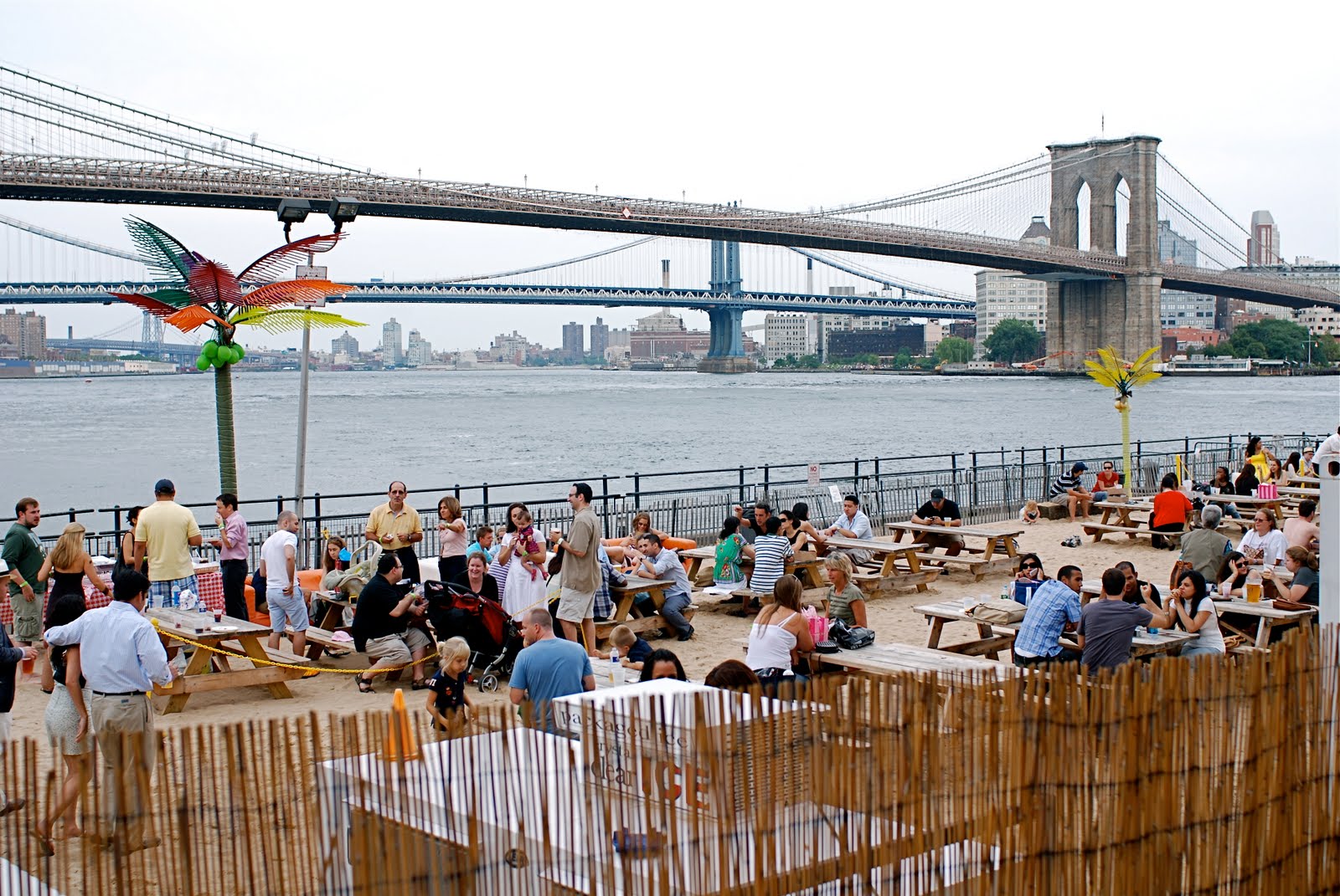 Nyc Nyc Water Taxi Beach South Street Seaport Manhattan S