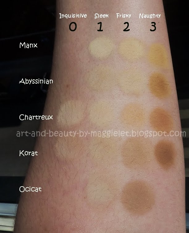Meow Cosmetics Swatches