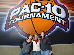 Pac 10 Tournament with Loran and Kim. Go Stanford! March 2009