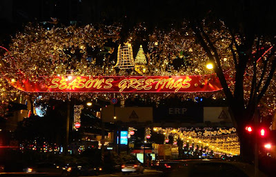 Orchard Road: Celebrations hub in Singapore within access from the Claremont Hotel in Singapore