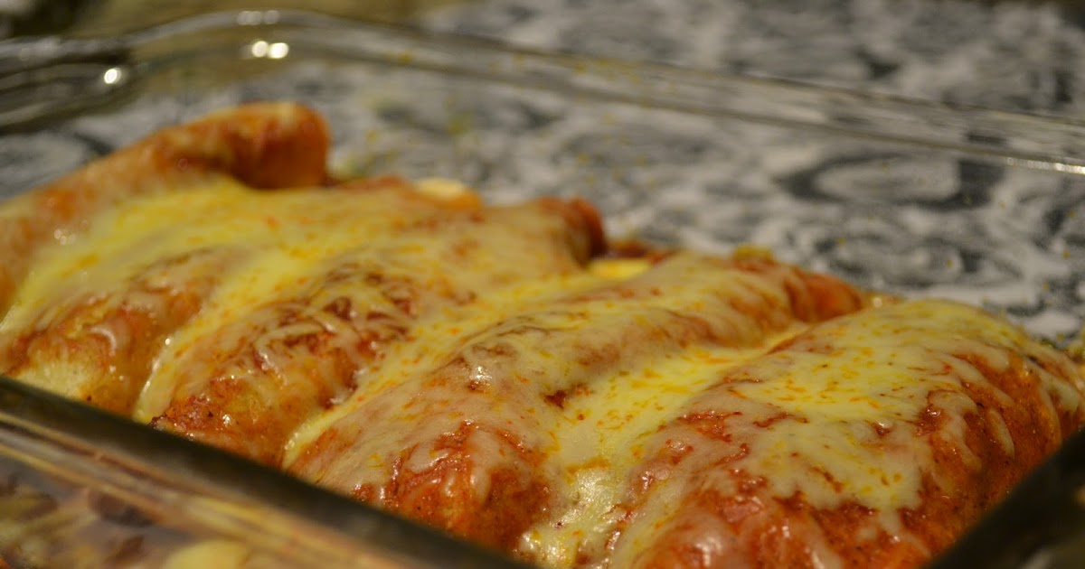 Kitchen Ambition Black Bean and Avocado Enchiladas