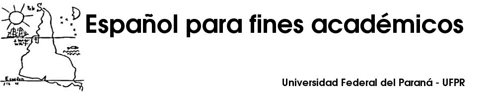 Español para fines académicos - UFPR