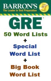 Free gre word list