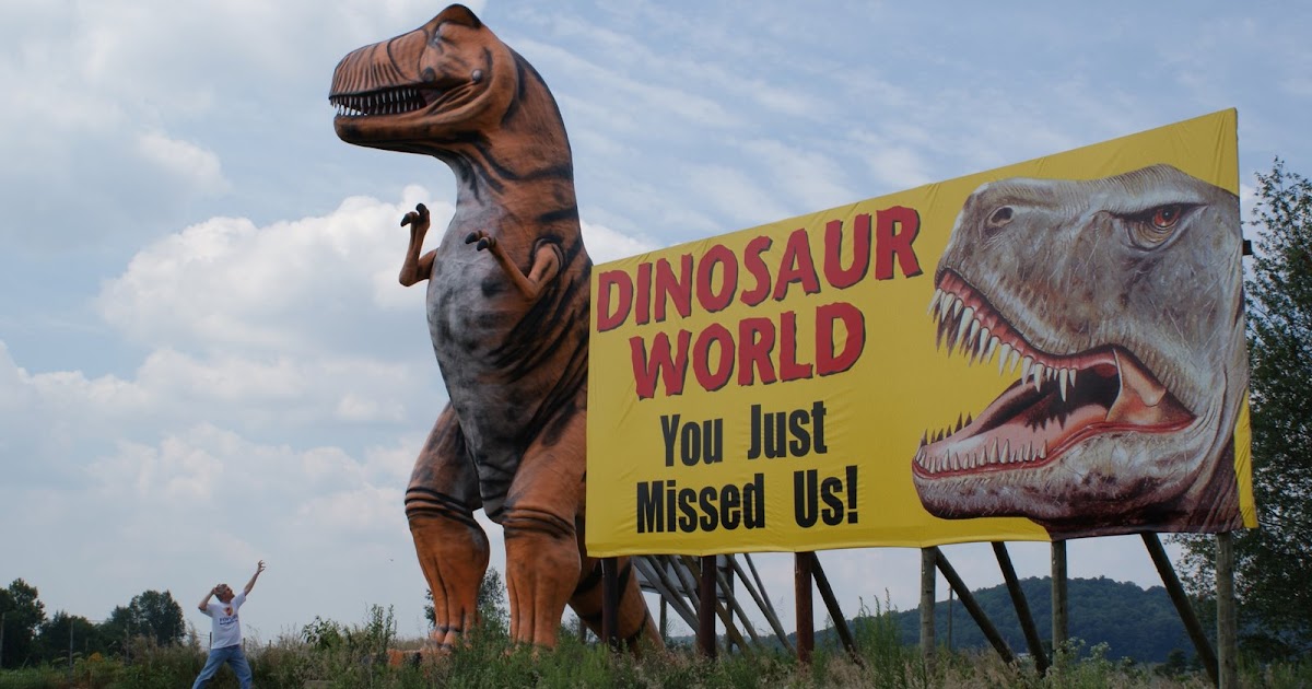 Stationary Nomad Dinosaur World, Cave City, Kentucky